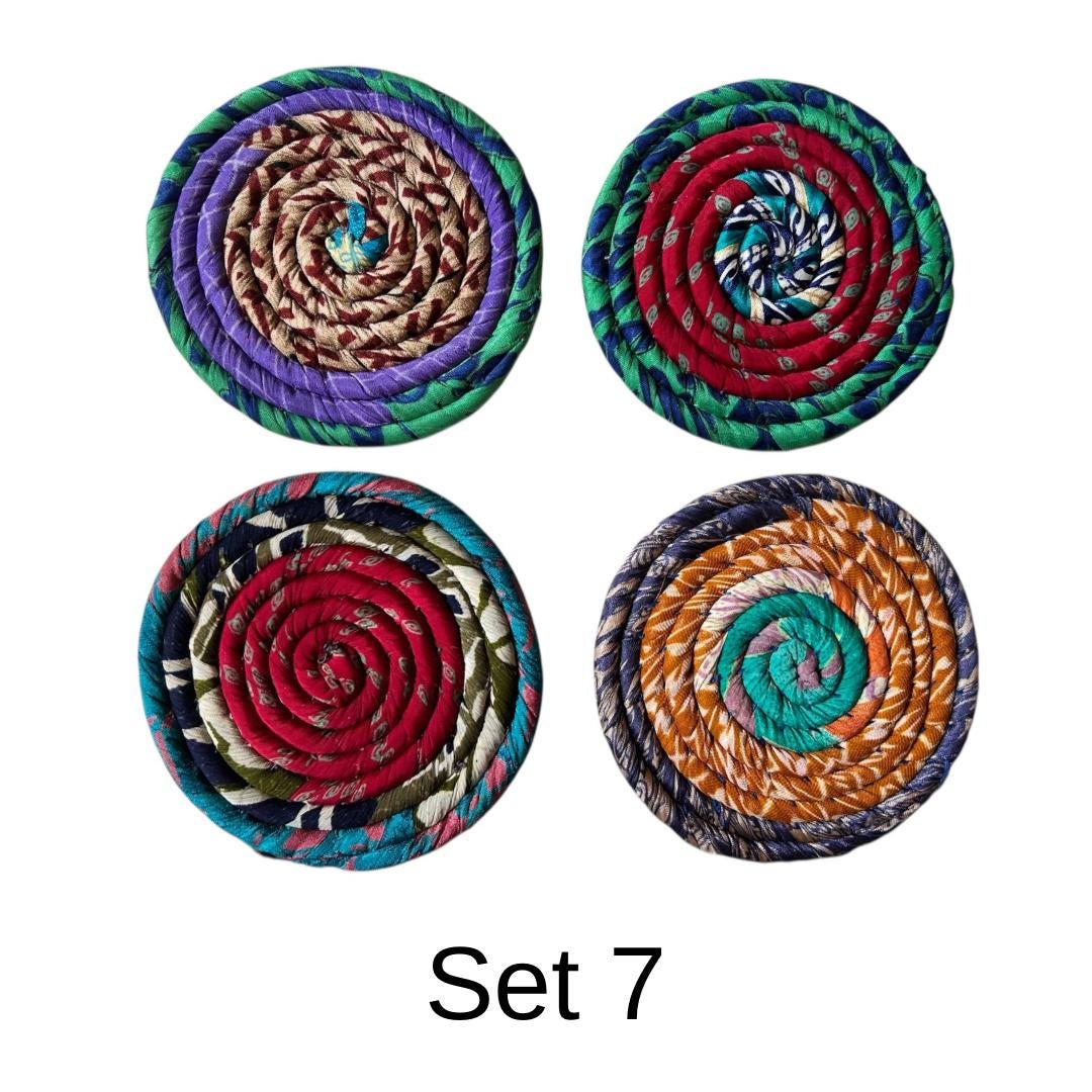 Untersetzer Upcycling | 4er Set