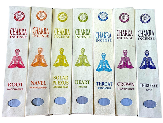 Chakra Räucherstäbchen | 7 Sorten