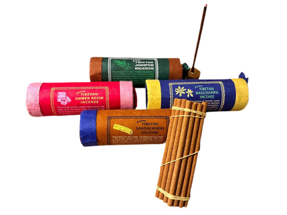 Tibetische Dhoop Räucherstäbchen | 12 Sorten