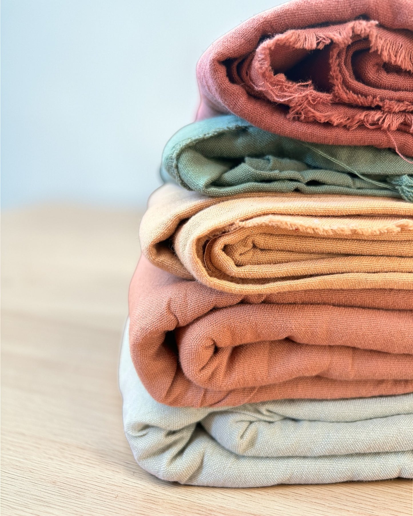 Naturgefärbter Bambusstoff – Colours of Earth | 100% Bambus | Pflanzengefärbt in Nepal