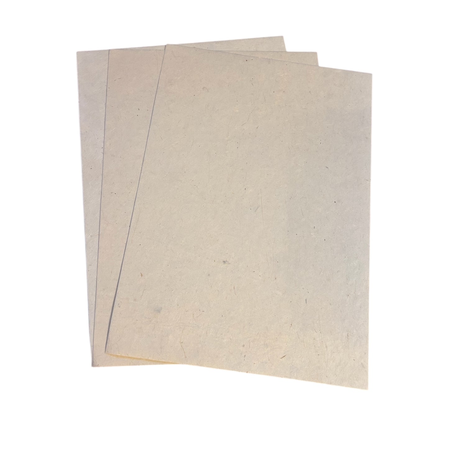 Lokta Papier A4 | handgeschöpft / naturweiß