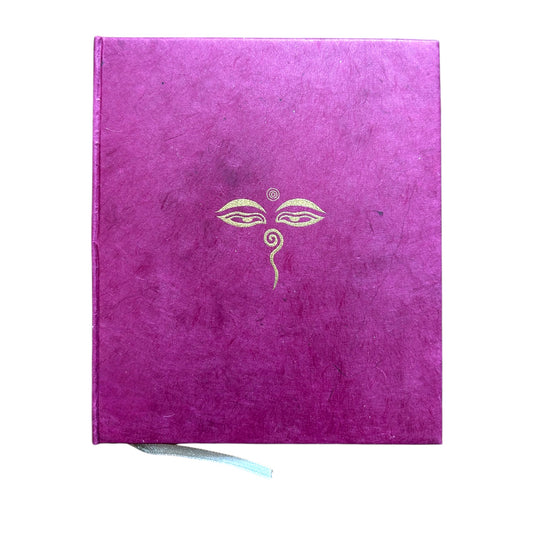 Notizbuch Buddha Eyes | handgeschöpftes Papier
