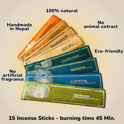 Golden Nag Champa Räucherstäbchen