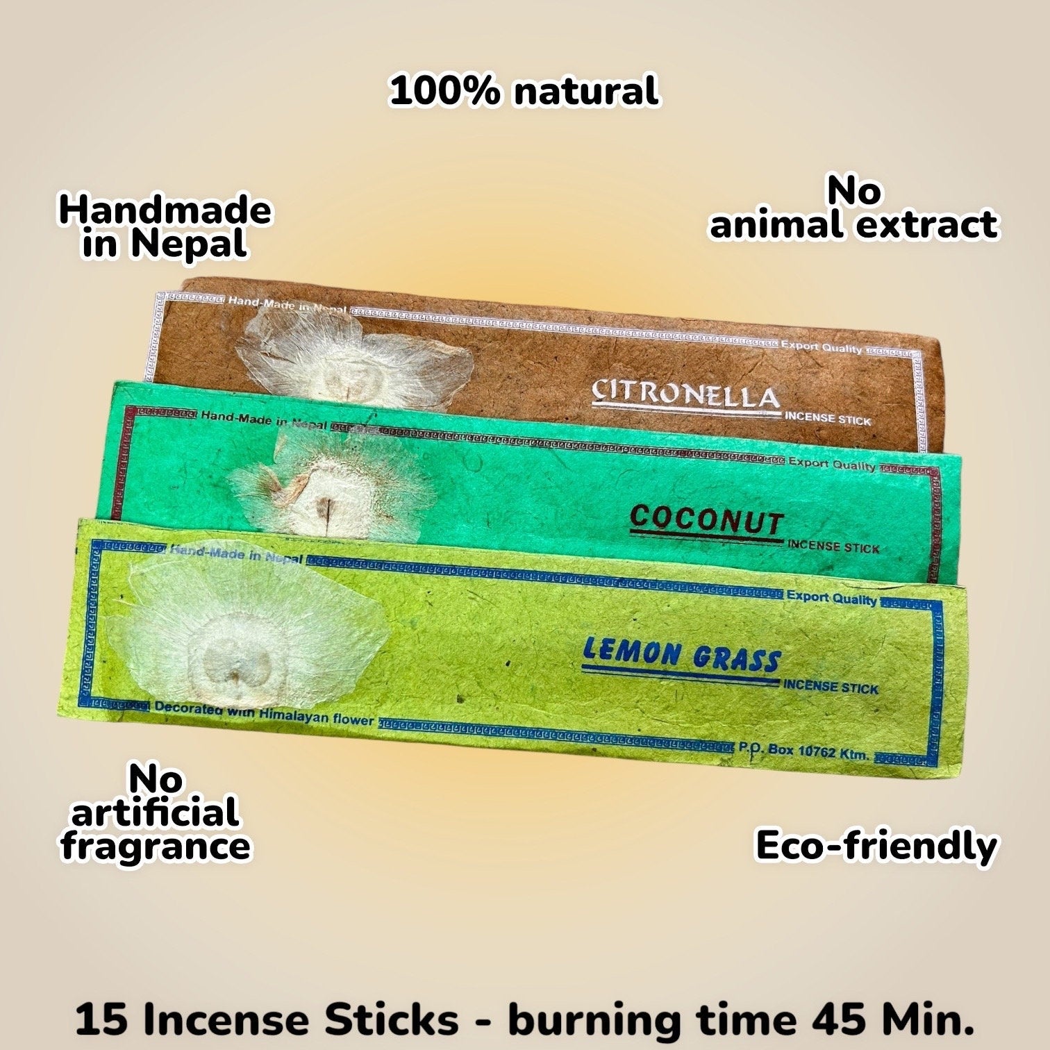 Citronella Räucherstäbchen