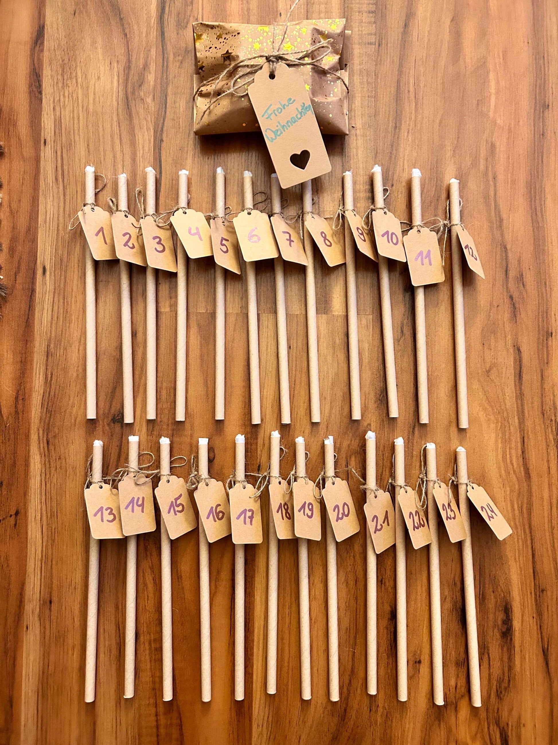 Räucherstäbchen Adventskalender