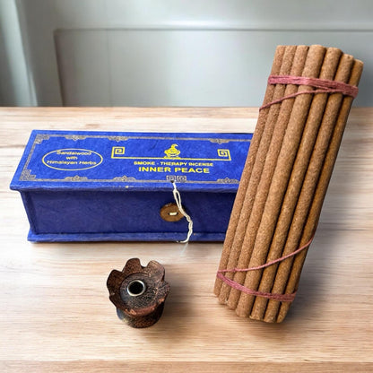 Inner Peace Räucherstäbchen | Dhoop Sticks mit Stäbchenhalter