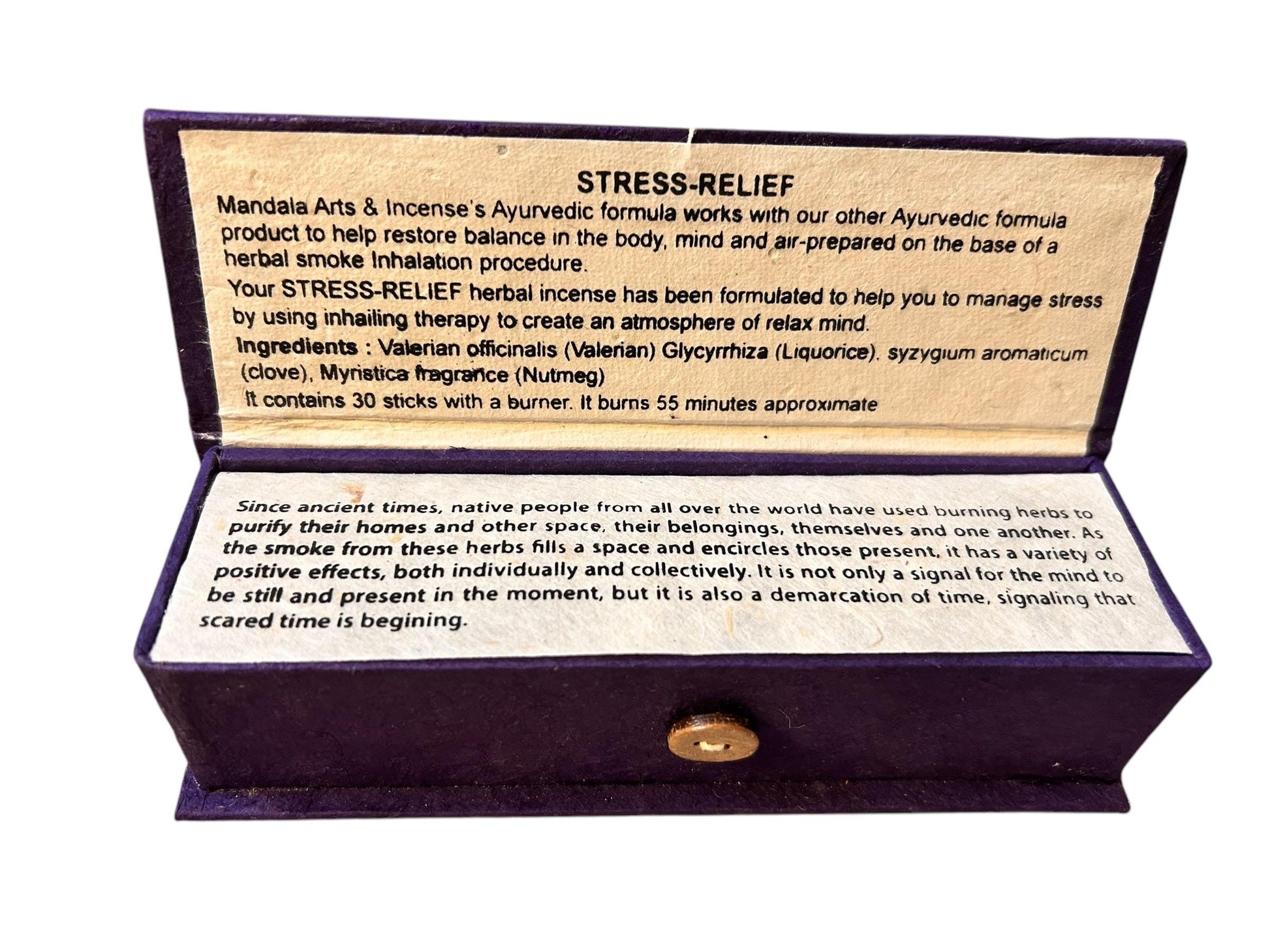 Stress Relief Räucherstäbchen | Dhoop Sticks mit Stäbchenhalter