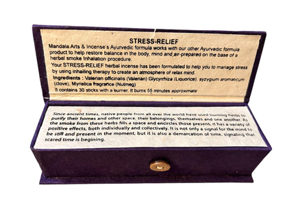 Stress Relief Räucherstäbchen | Dhoop Sticks mit Stäbchenhalter