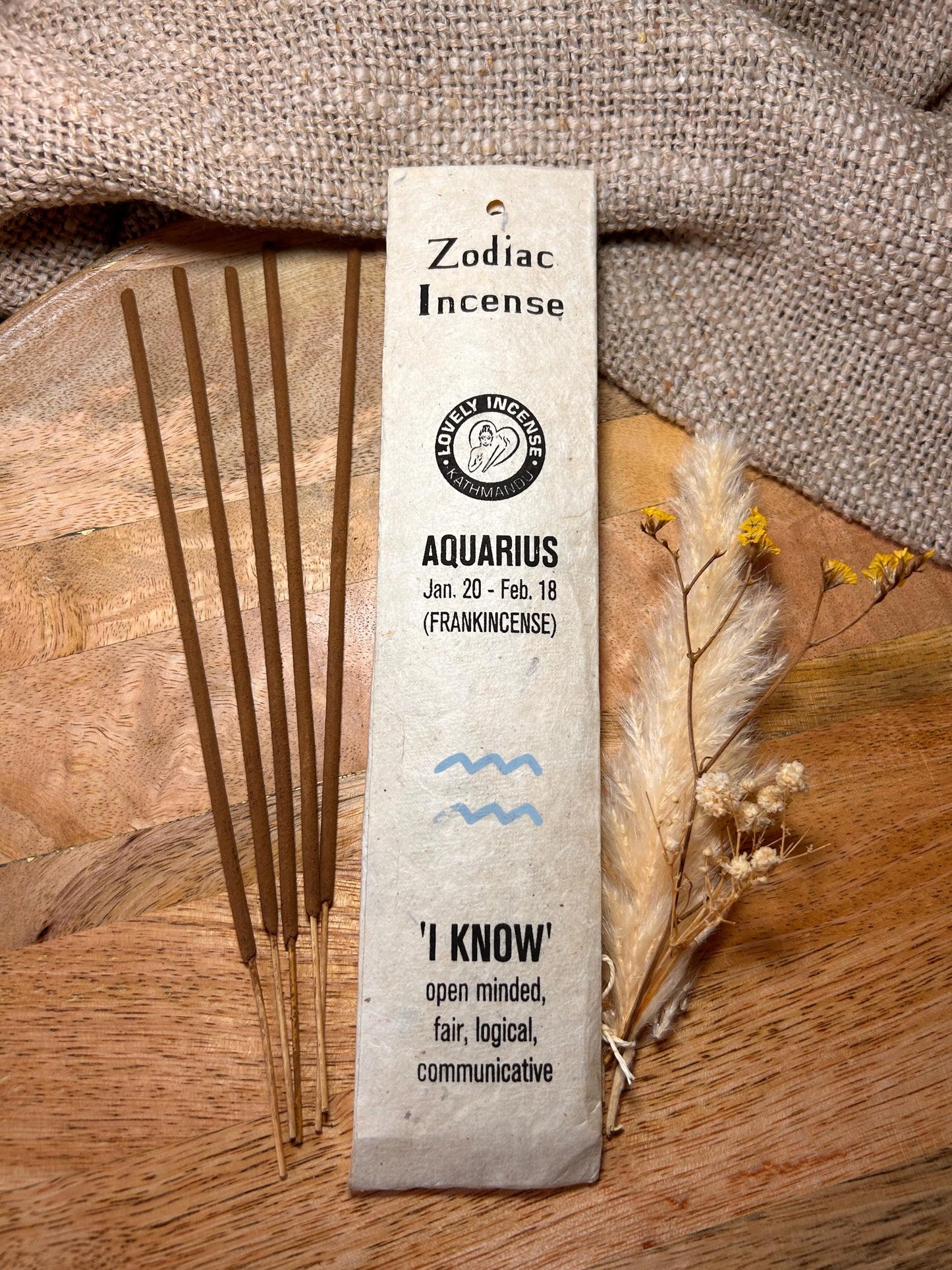 Sternzeichen Räucherstäbchen