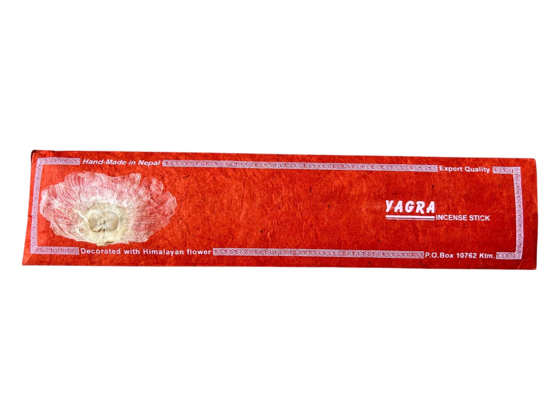 Yagra Räucherstäbchen | Sandelholz, Zimt, Patchouli, Weihrauch