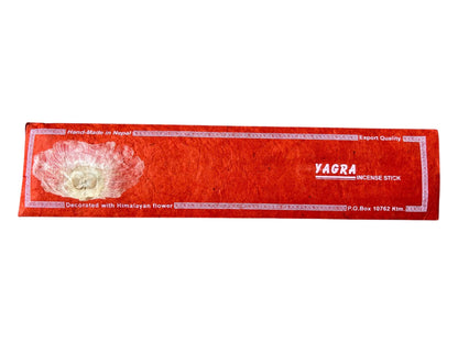 Yagra Räucherstäbchen | Sandelholz, Zimt, Patchouli, Weihrauch