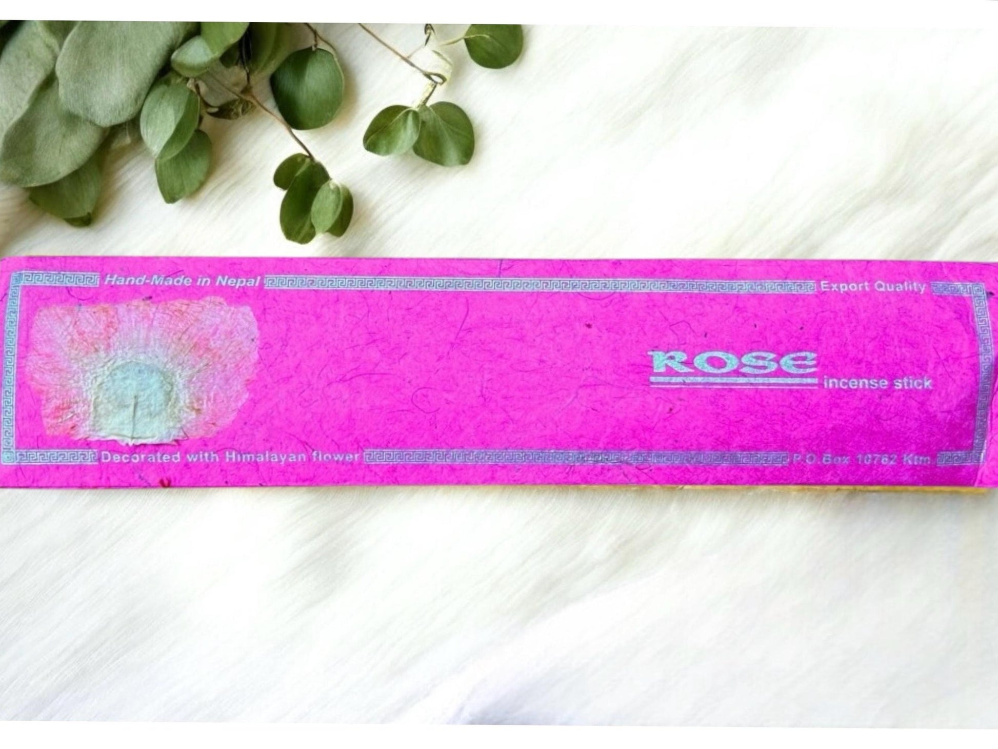 Rose Räucherstäbchen