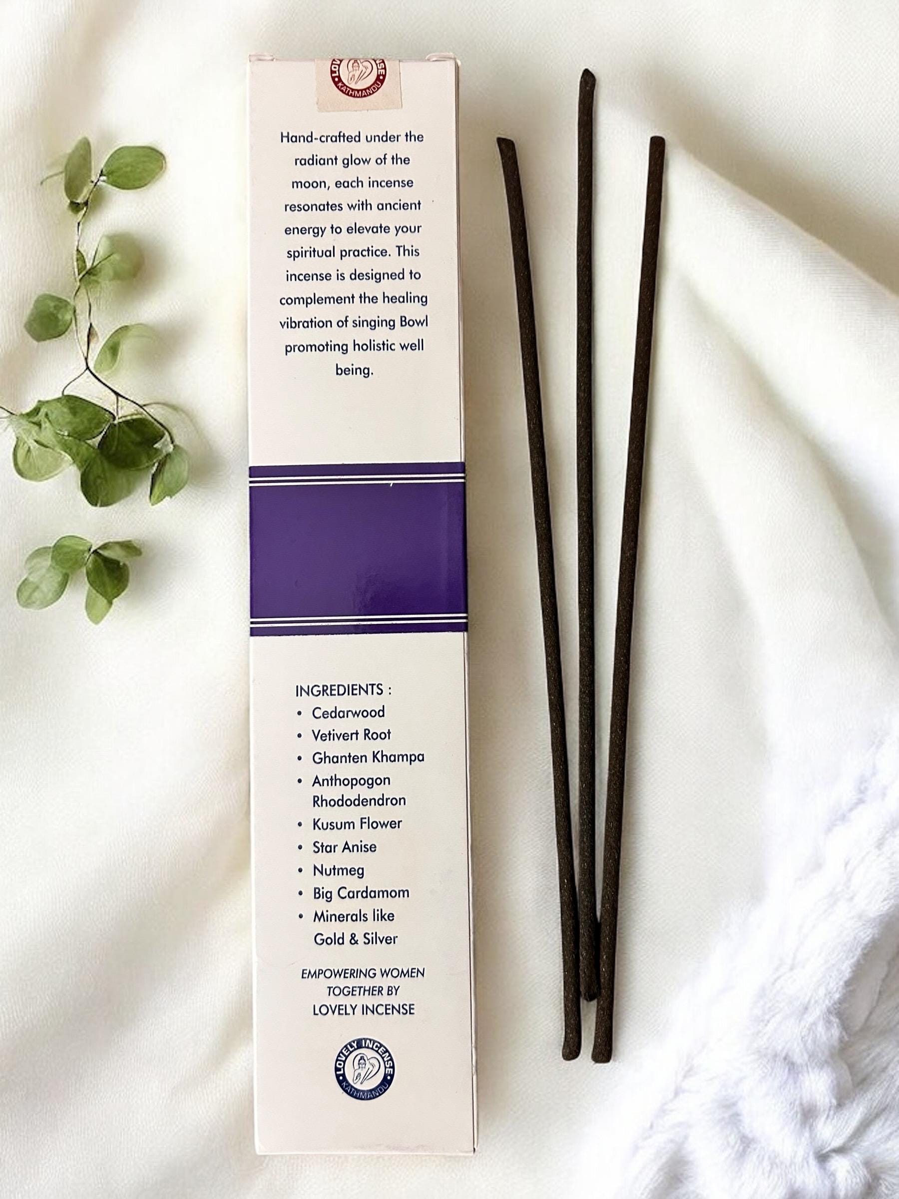 Hochwertige extra lange Dhoop Räucherstäbchen | 2 Std Brenndauer