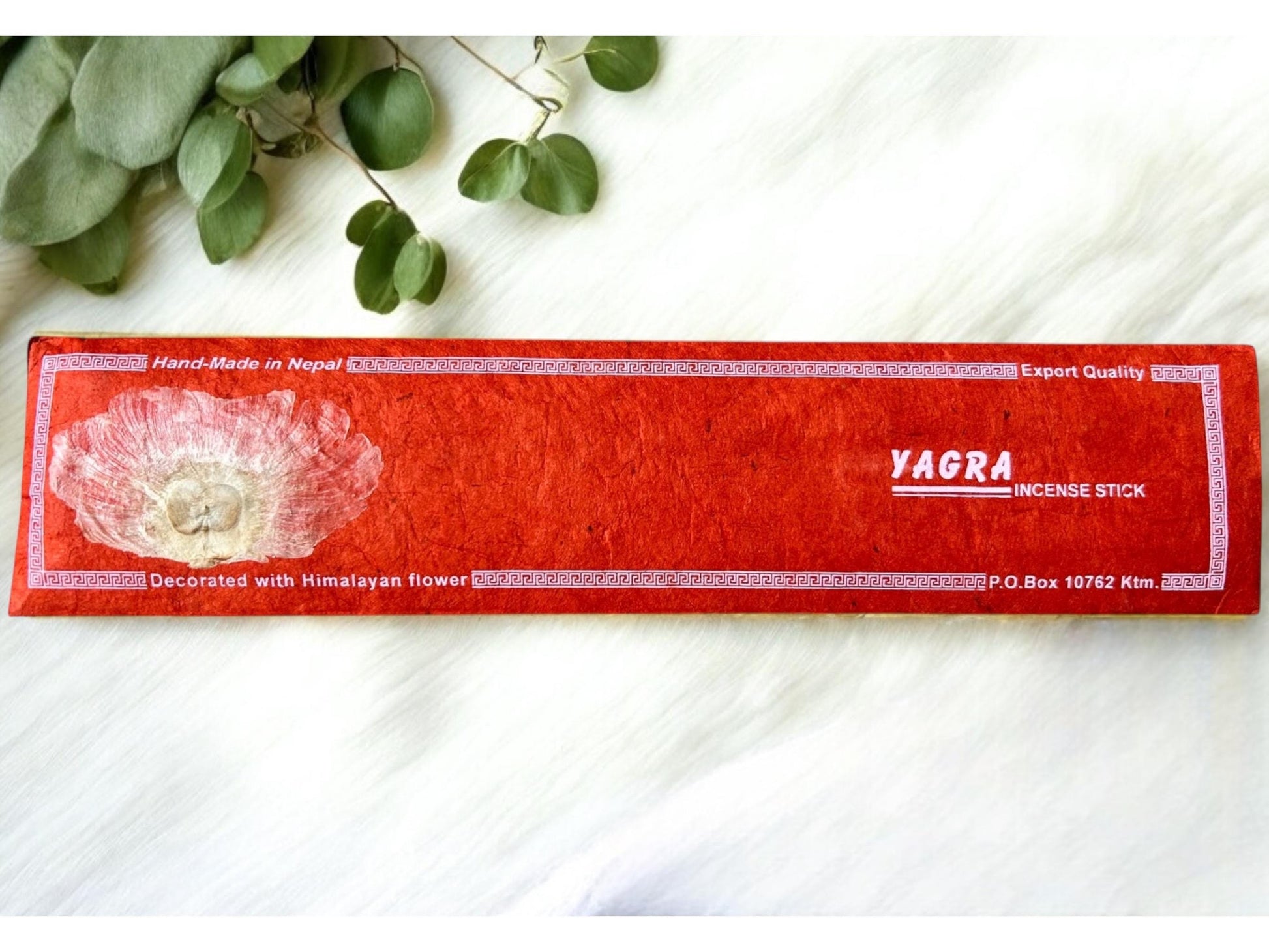 Yagra Räucherstäbchen | Sandelholz, Zimt, Patchouli, Weihrauch