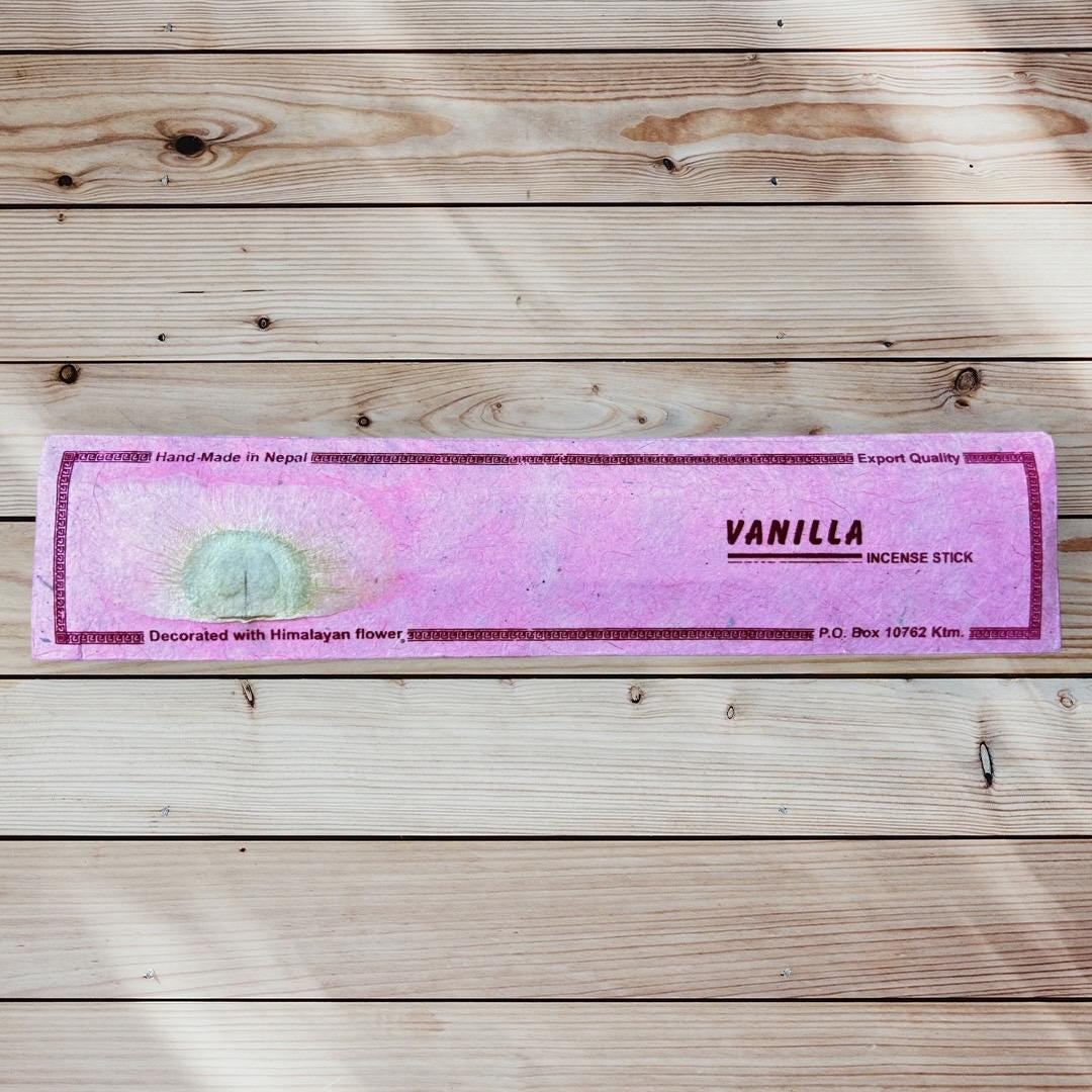 Vanille Räucherstäbchen