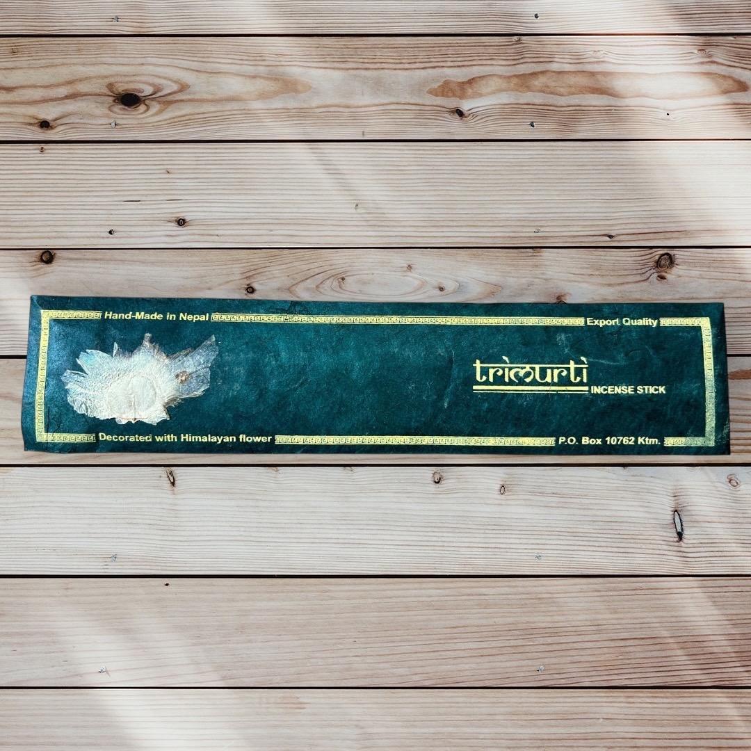 Trimurti Räucherstäbchen | Rotes & Weißes Sandelholz