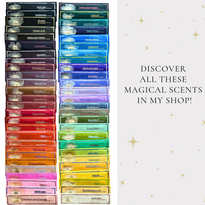 Meditation Räucherstäbchen | Sandelholz + Guggul