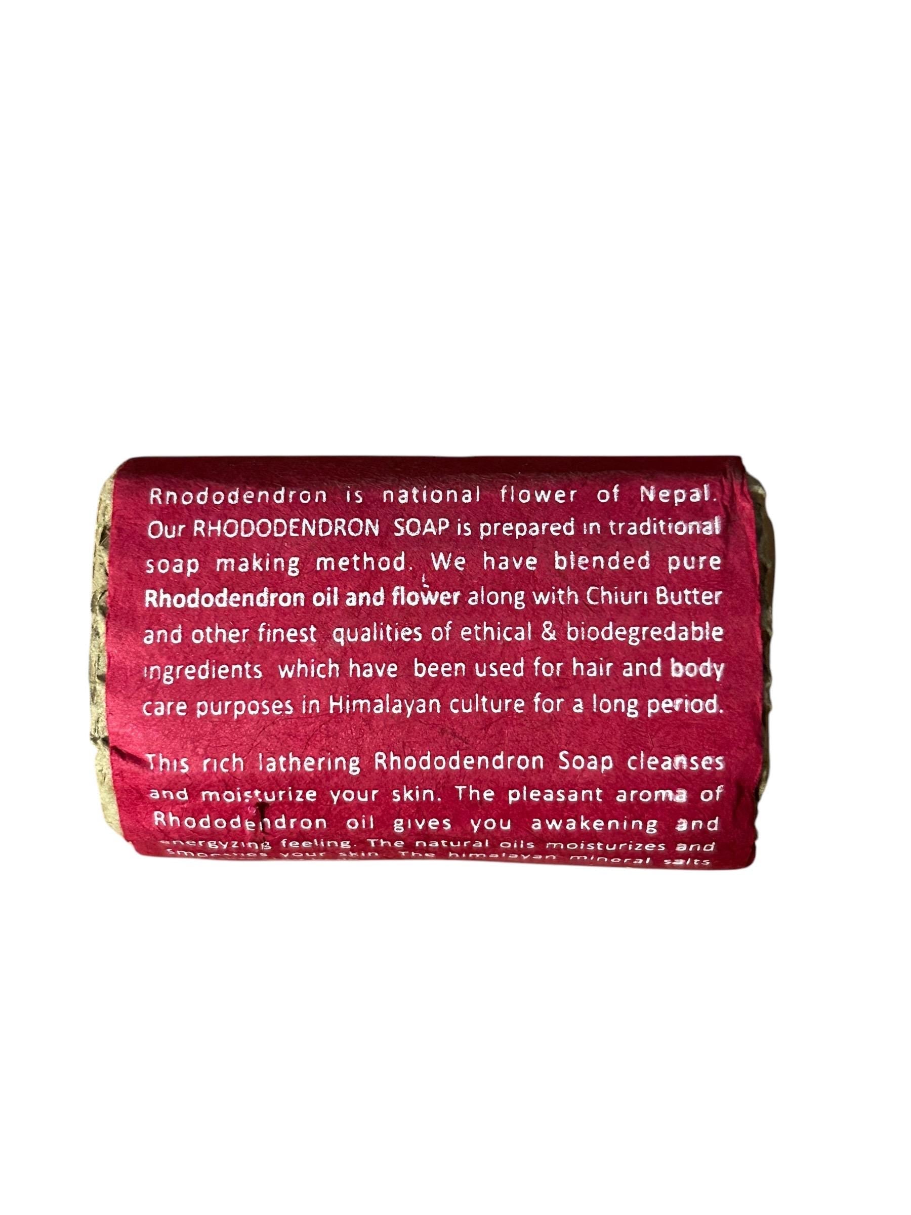 Rhododendron Seife