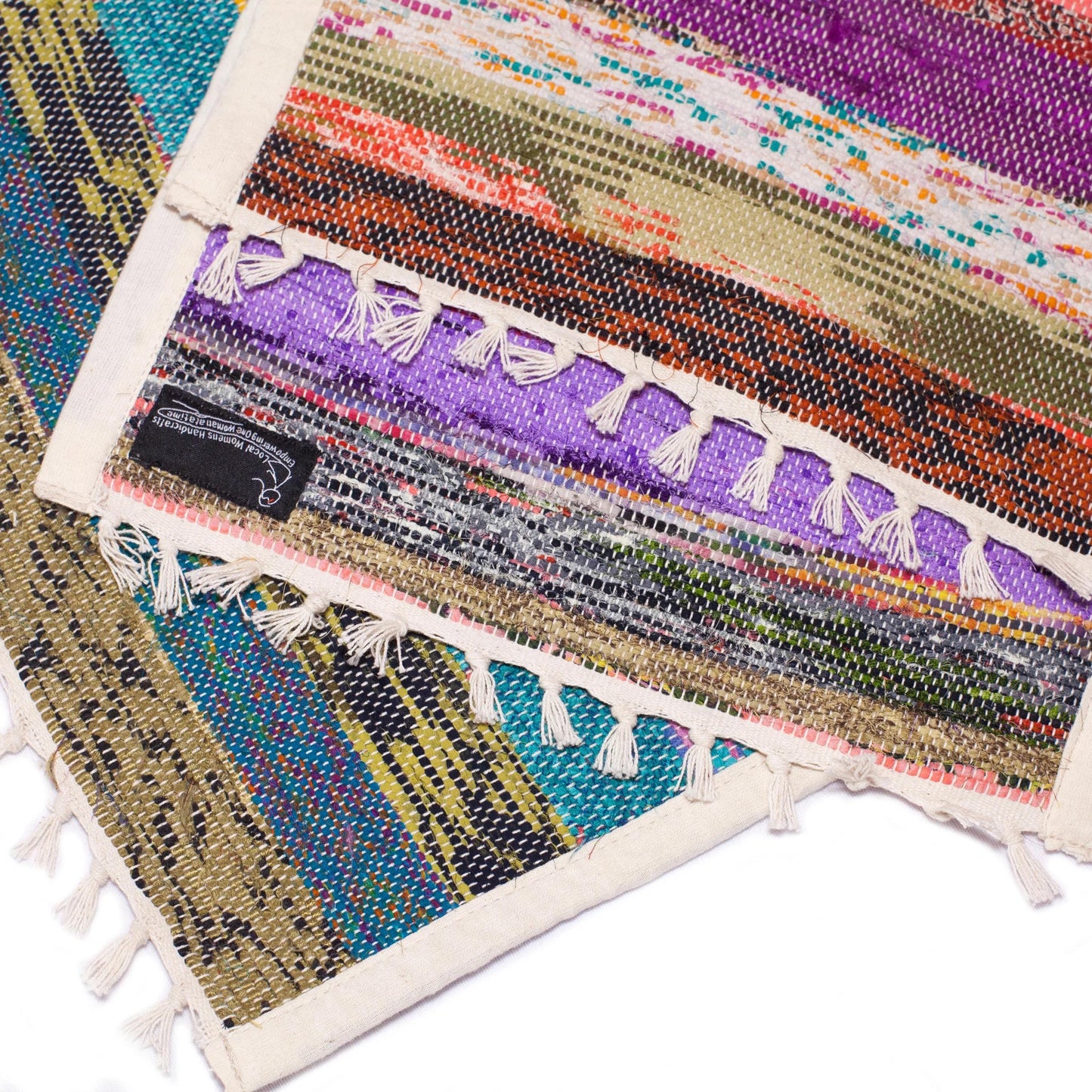 Buntes Tischset Sari | Upcycling