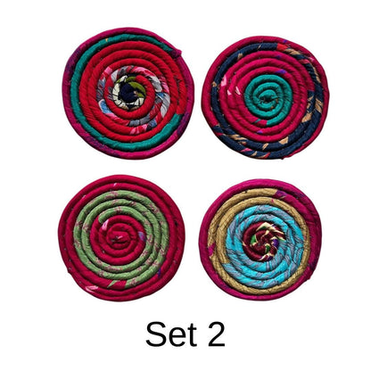 Untersetzer Upcycling | 4er Set