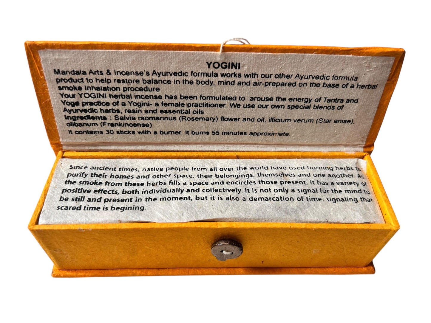 Yogi + Yogini Räucherstäbchen | Dhoop Sticks mit Stäbchenhalter