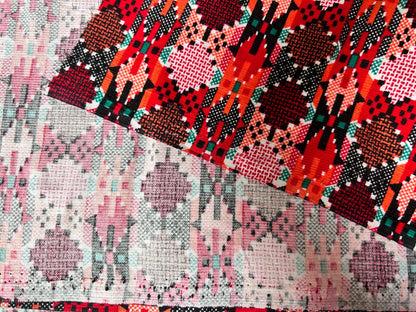 Dhaka-Stoff | Traditionelles Nepal-Muster