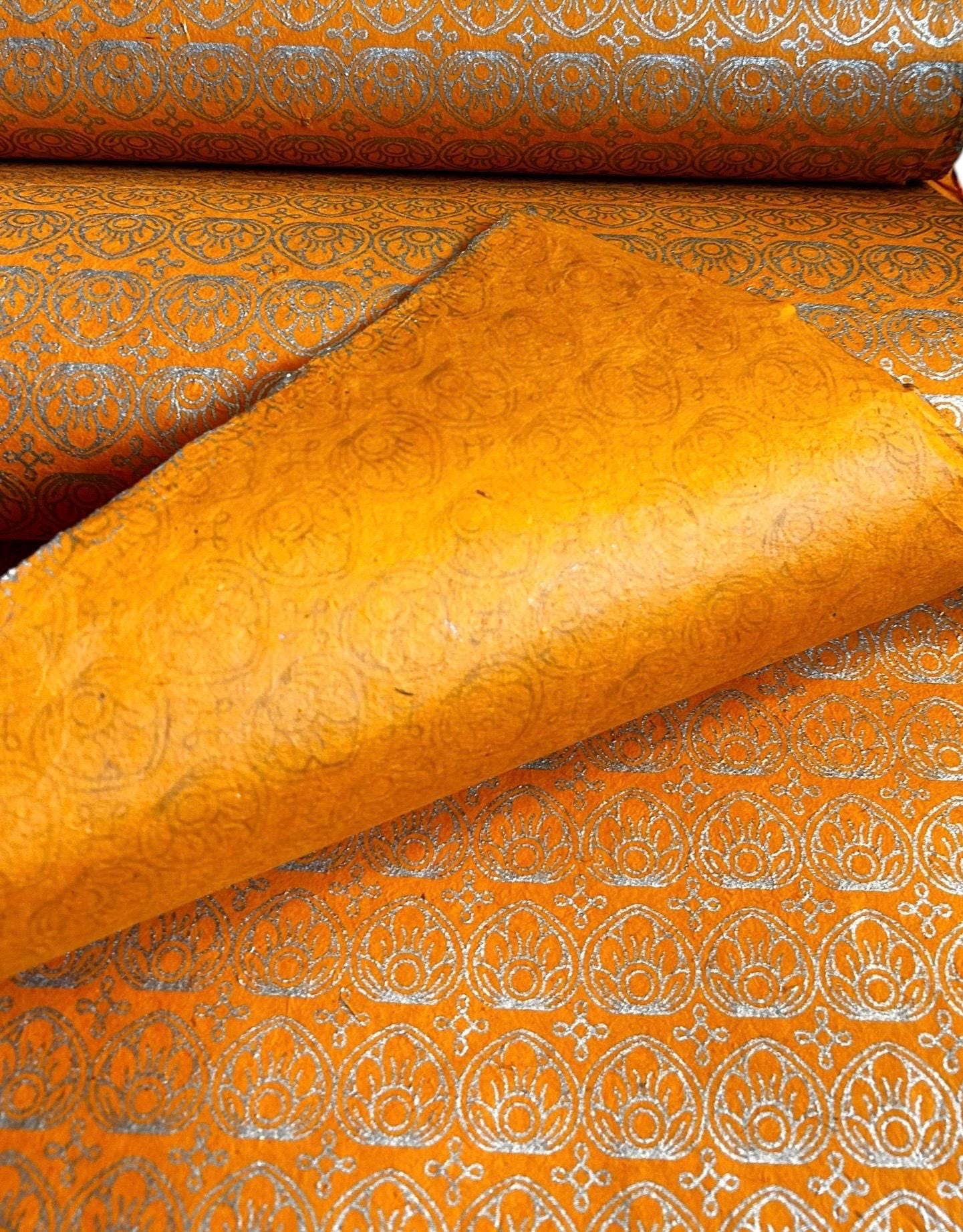 Loktapapier aus Nepal – Handgeschöpftes Papier mit Muster