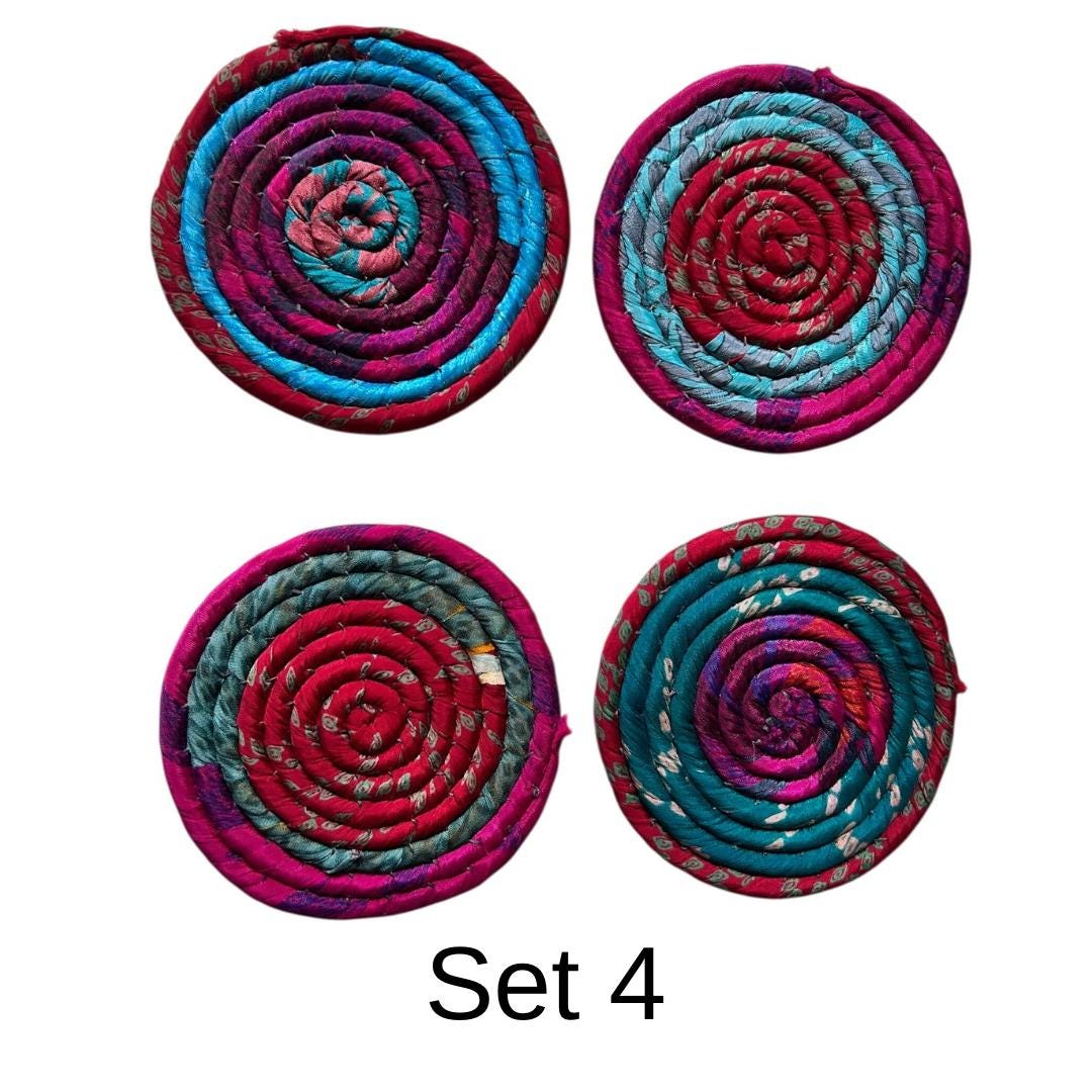 Untersetzer Upcycling | 4er Set