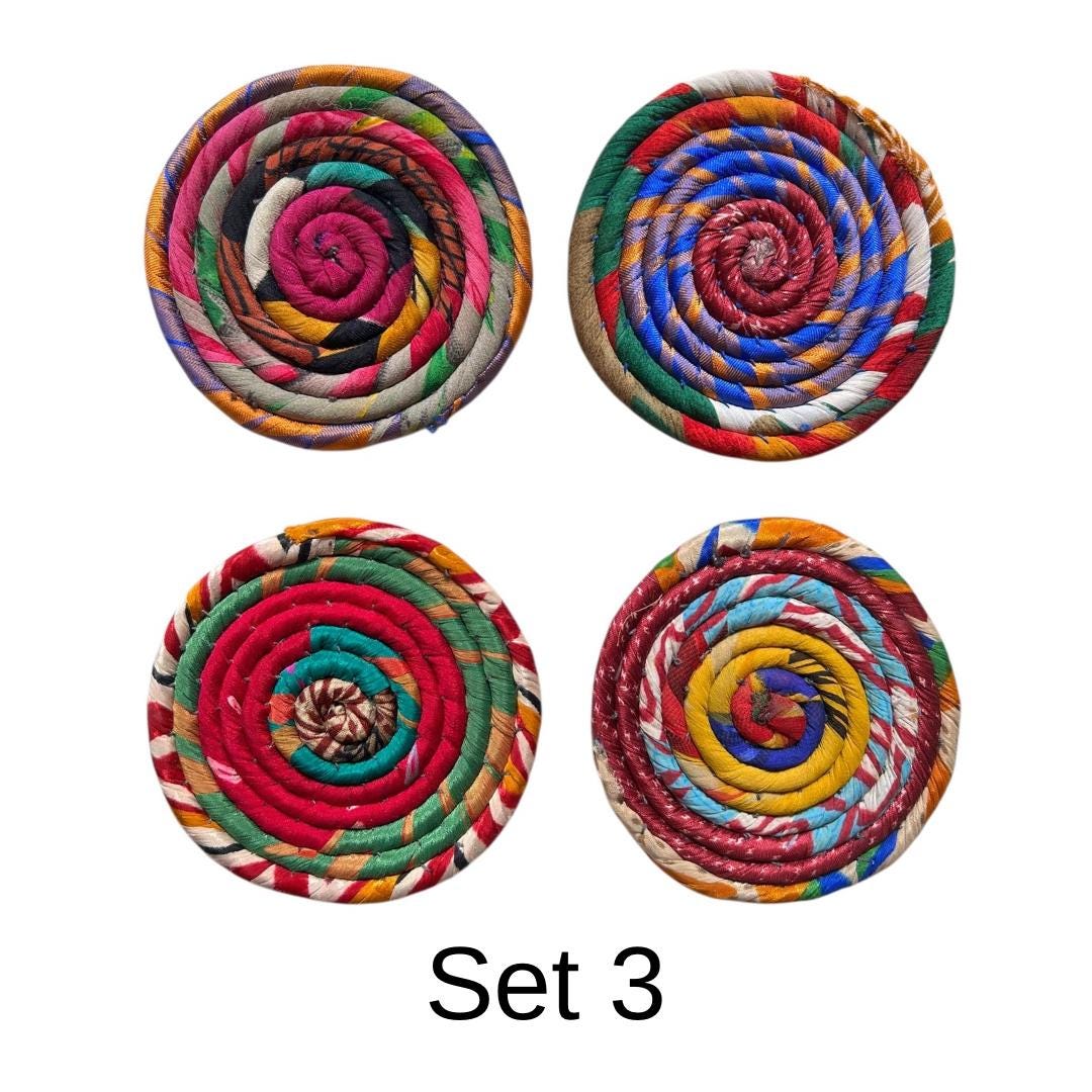 Untersetzer Upcycling | 4er Set