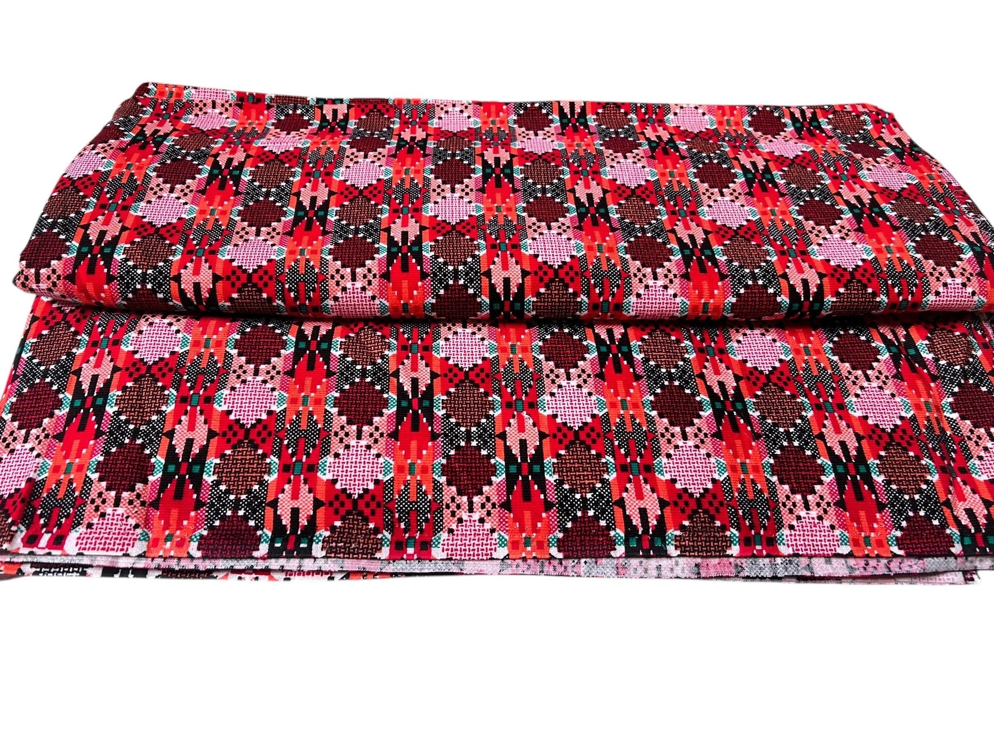 Dhaka-Stoff | Traditionelles Nepal-Muster