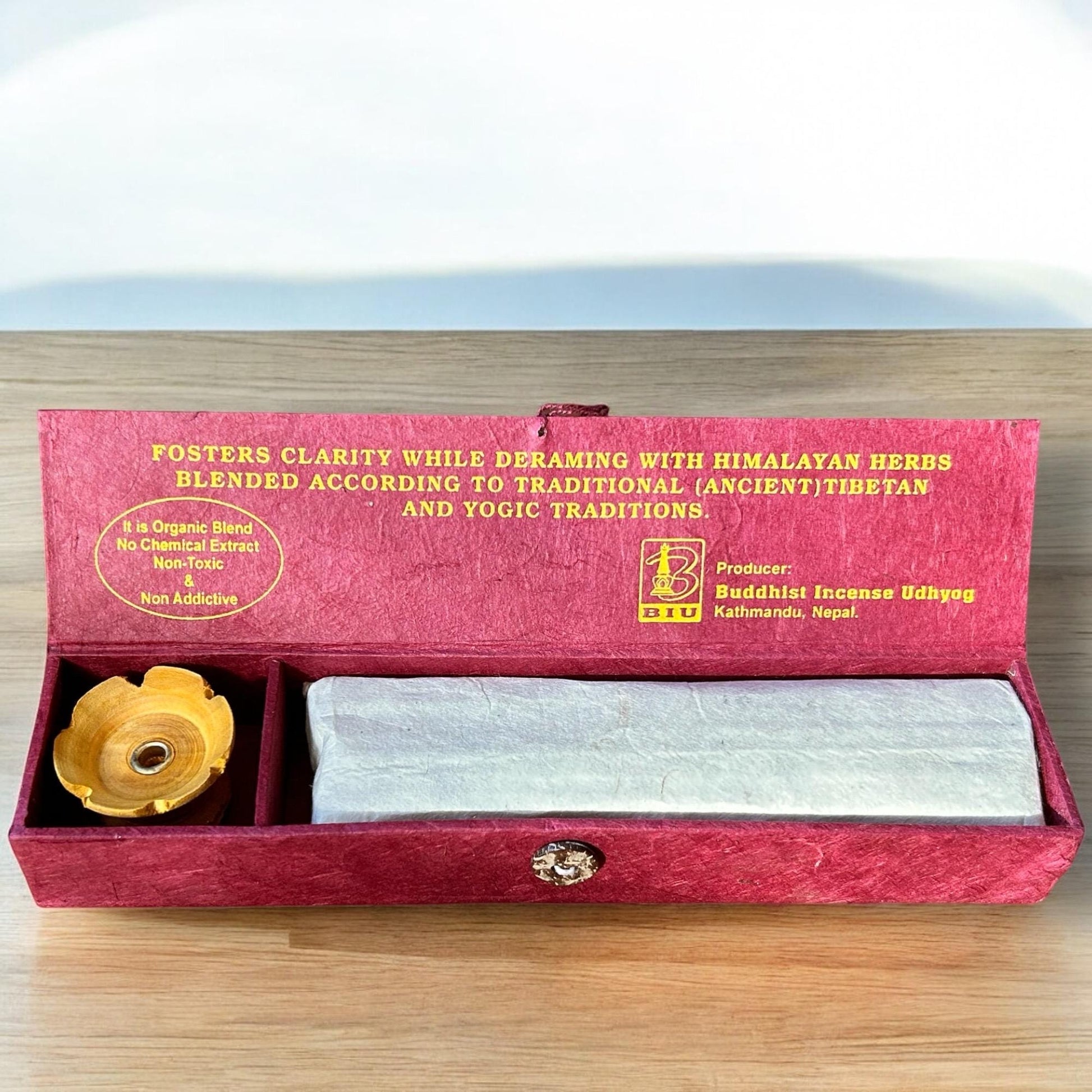 Himalayan Naturals Räucherstäbchen | Dhoop Sticks mit Stäbchenhalter