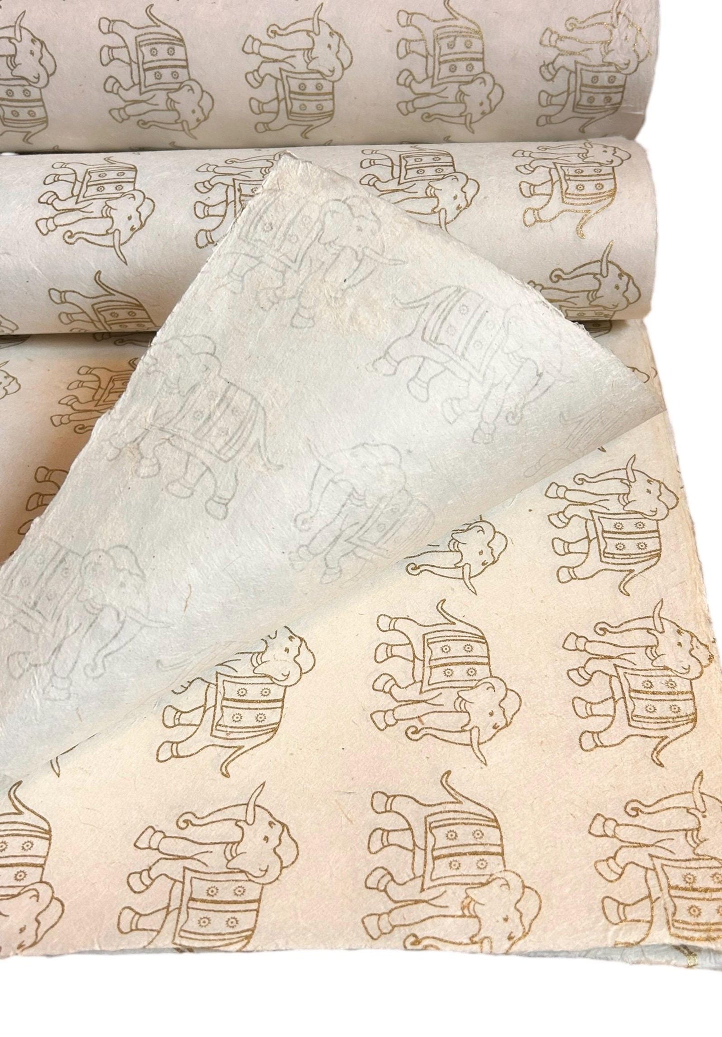 Loktapapier aus Nepal – Handgeschöpftes Papier mit Muster