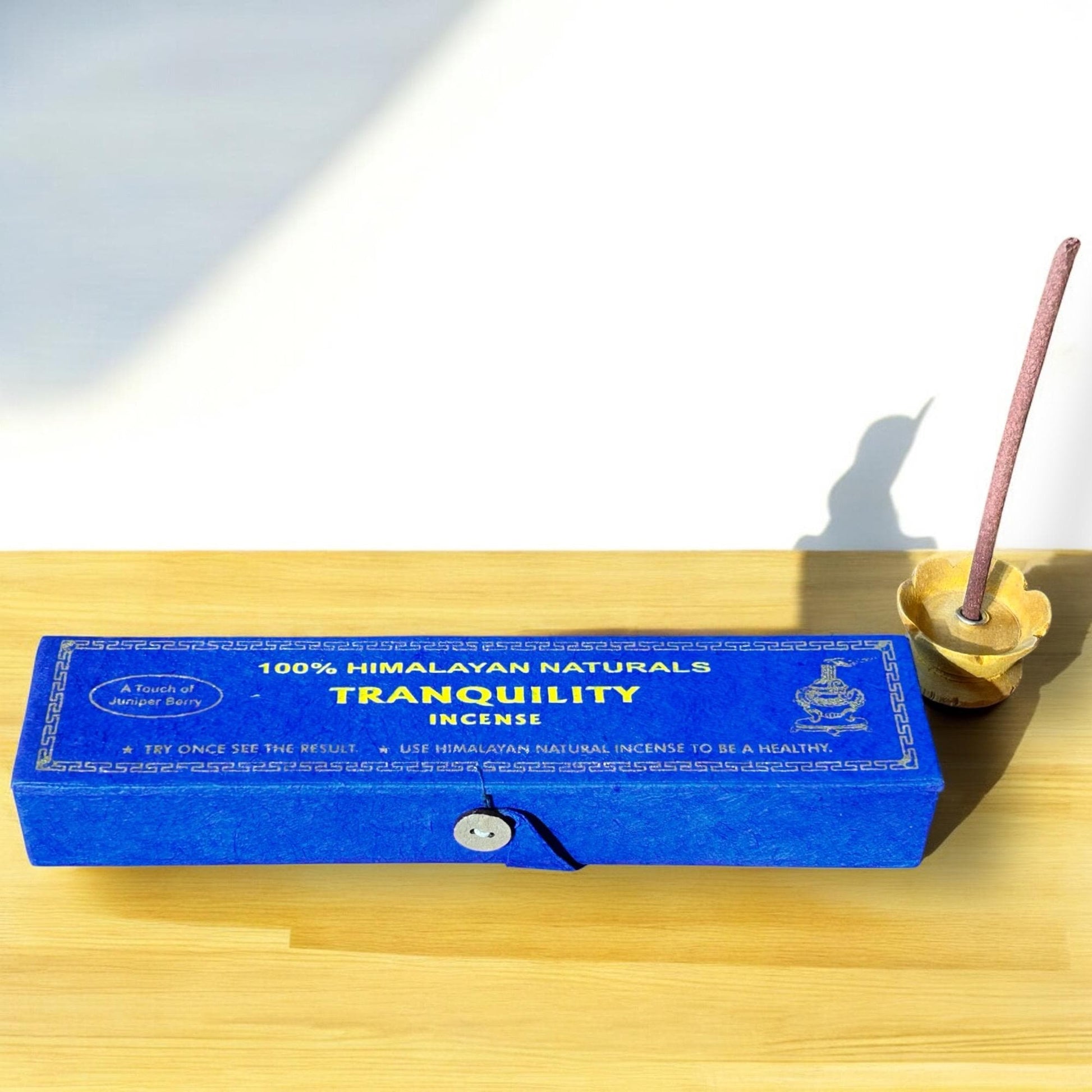 Himalayan Naturals Räucherstäbchen | Dhoop Sticks mit Stäbchenhalter