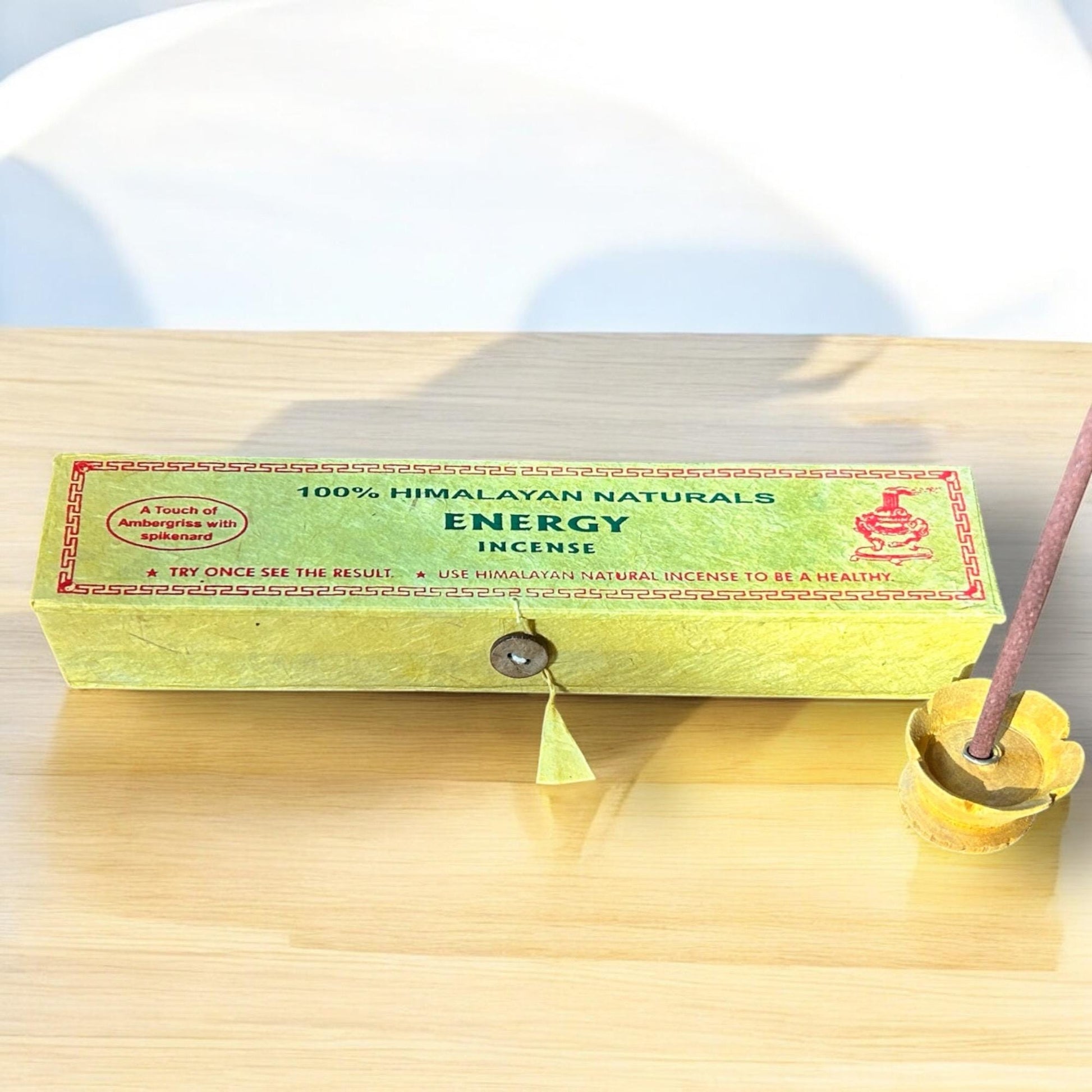 Himalayan Naturals Räucherstäbchen | Dhoop Sticks mit Stäbchenhalter