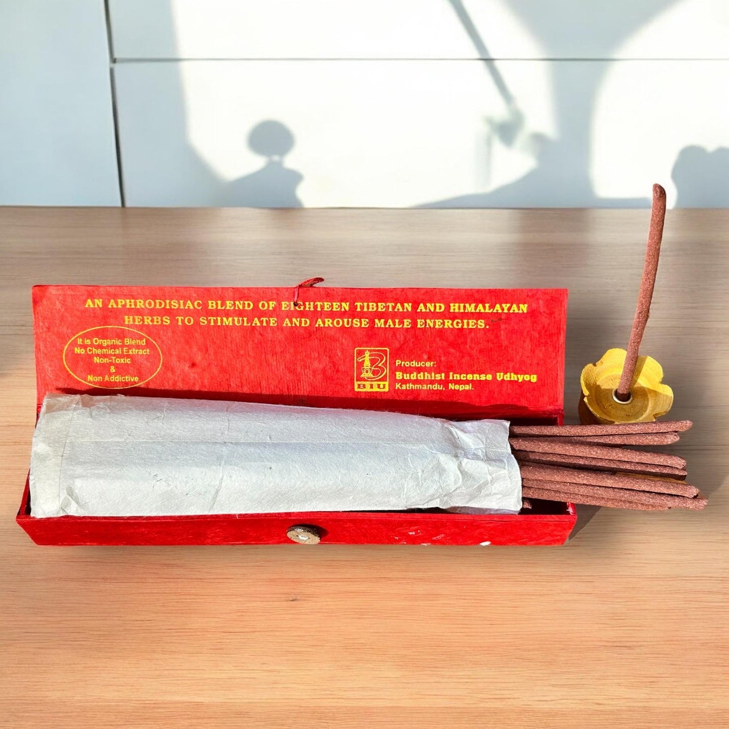 Himalayan Naturals Räucherstäbchen | Dhoop Sticks mit Stäbchenhalter