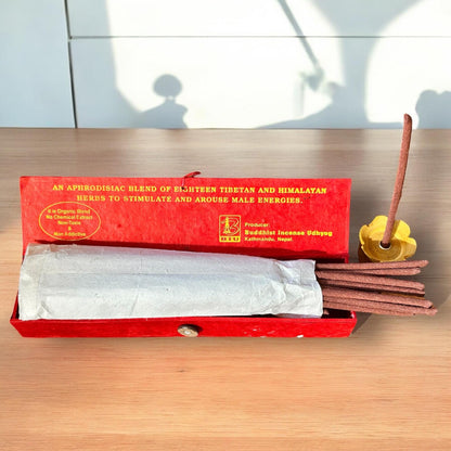 Himalayan Naturals Räucherstäbchen | Dhoop Sticks mit Stäbchenhalter