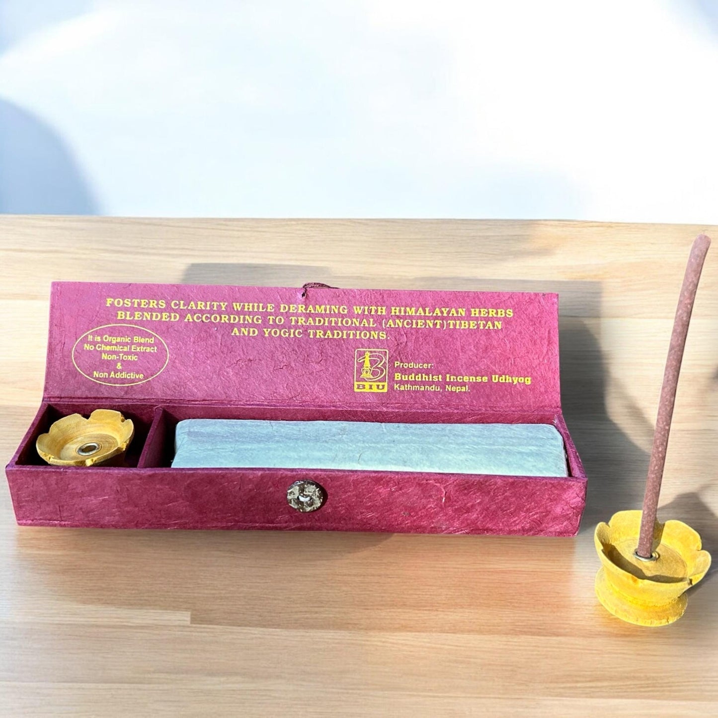 Himalayan Naturals Räucherstäbchen | Dhoop Sticks mit Stäbchenhalter