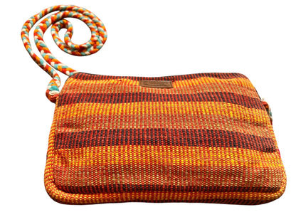 Umhängetasche Gheri | Handgewebte Baumwolle