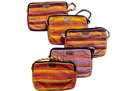 Umhängetasche Gheri | Handgewebte Baumwolle