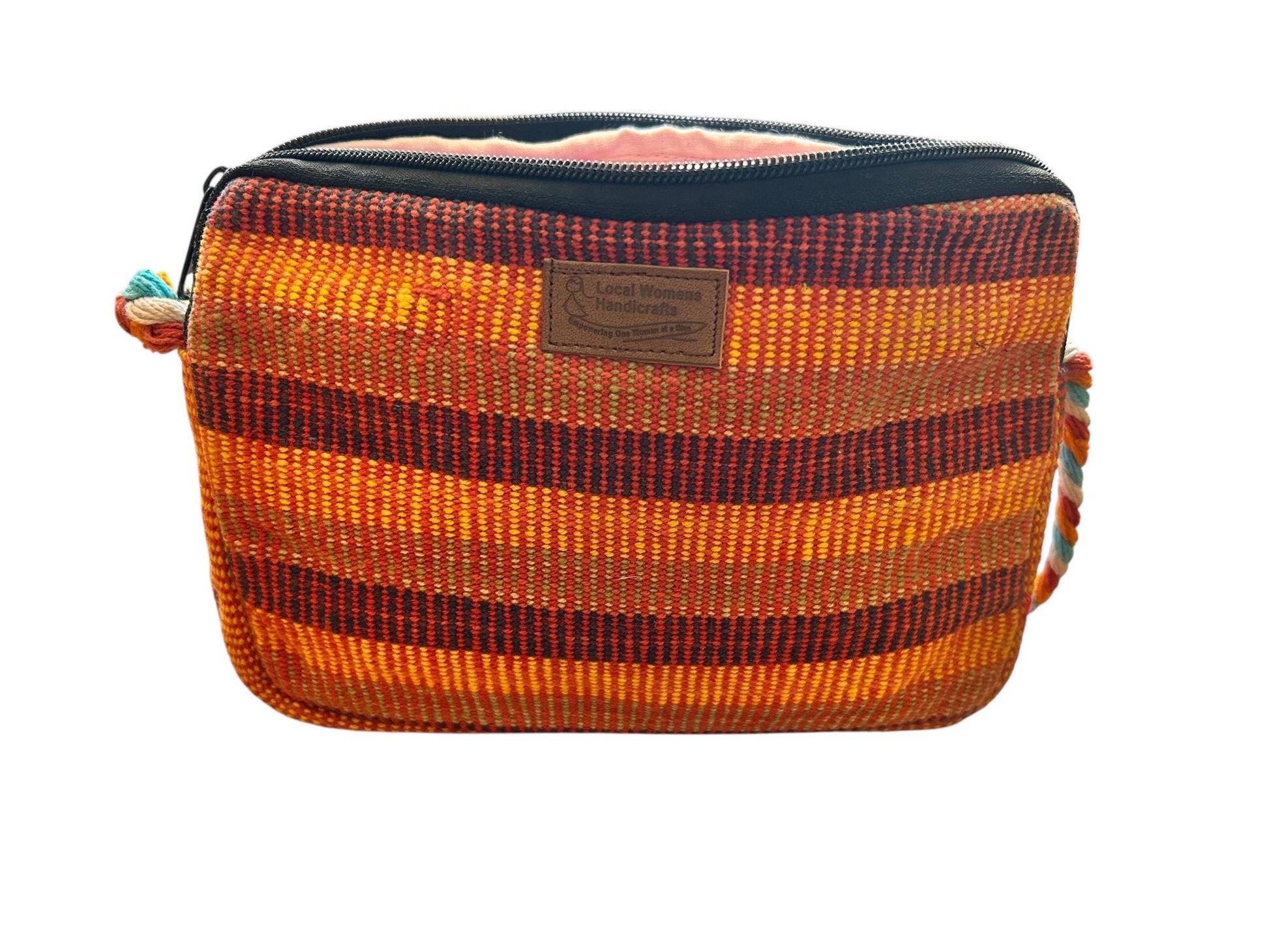 Umhängetasche Gheri | Handgewebte Baumwolle