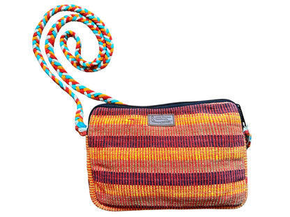 Umhängetasche Gheri | Handgewebte Baumwolle