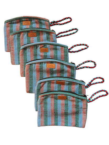 Waschtasche Gheri | Handgewebte Baumwolle