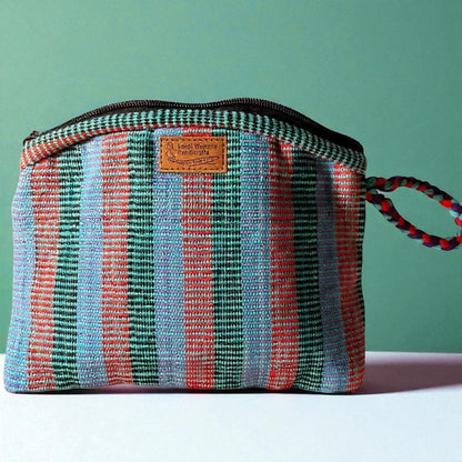 Waschtasche Gheri | Handgewebte Baumwolle