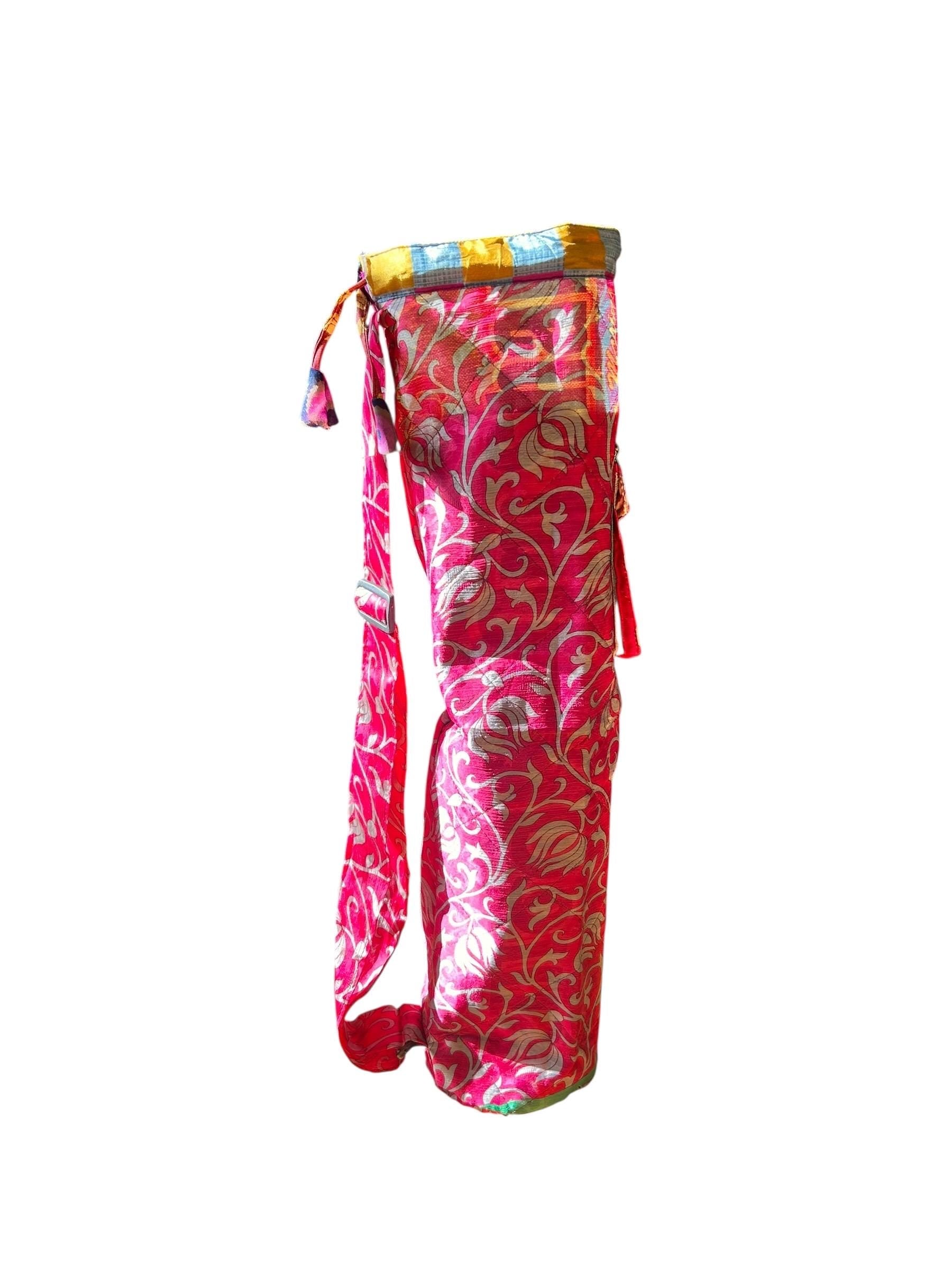 Yogatasche Sari | recycelte Stoffe
