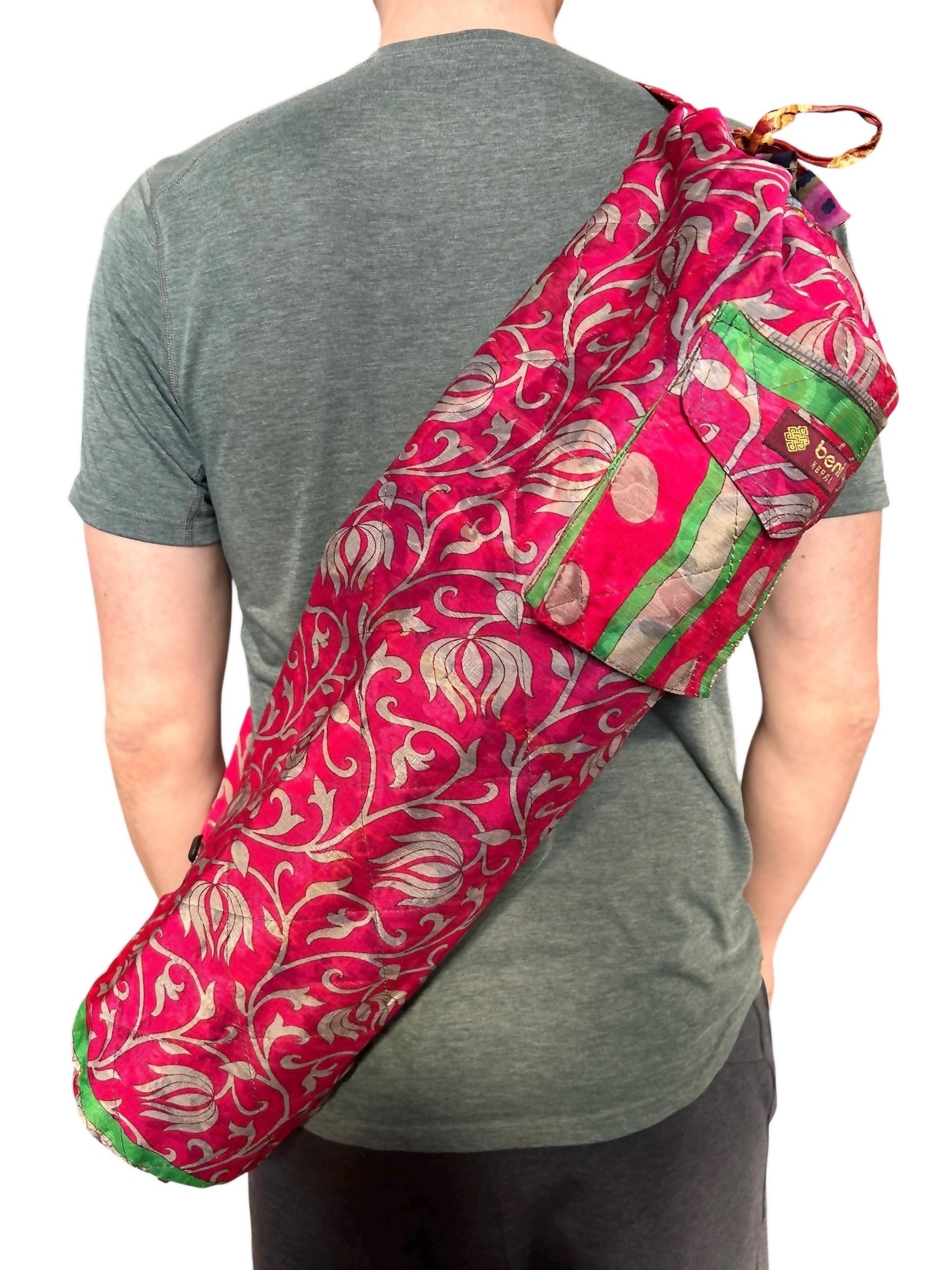 Upcycling Yogamattentasche