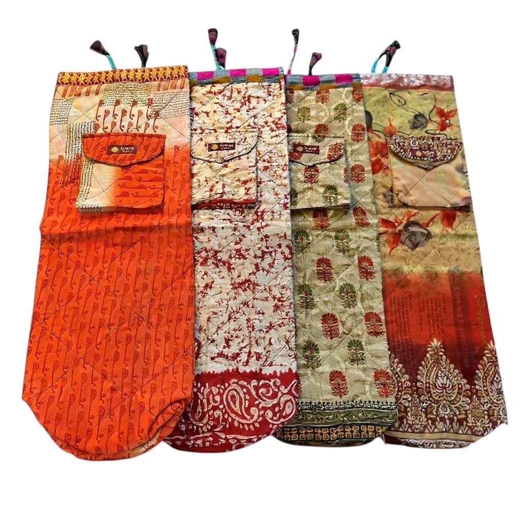 Yogatasche Sari | recycelte Stoffe