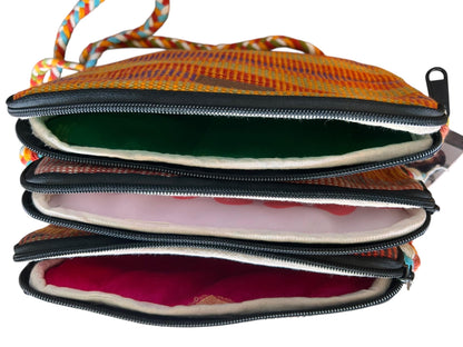Umhängetasche Gheri | Handgewebte Baumwolle