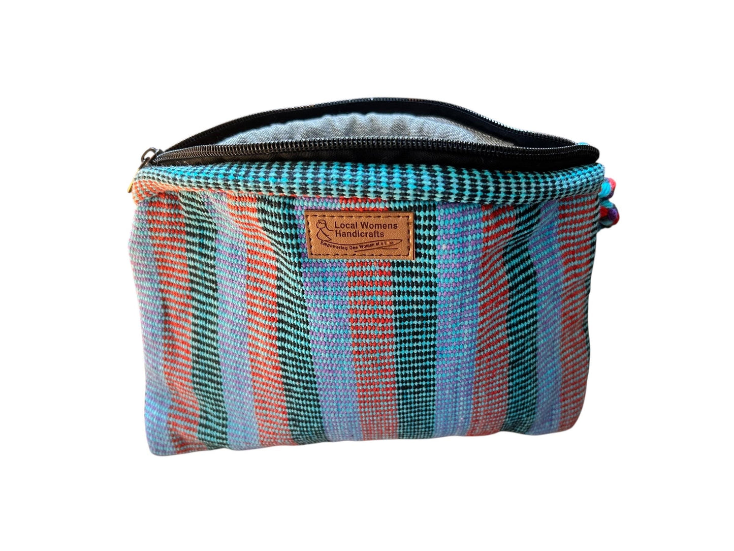 Waschtasche Gheri | Handgewebte Baumwolle