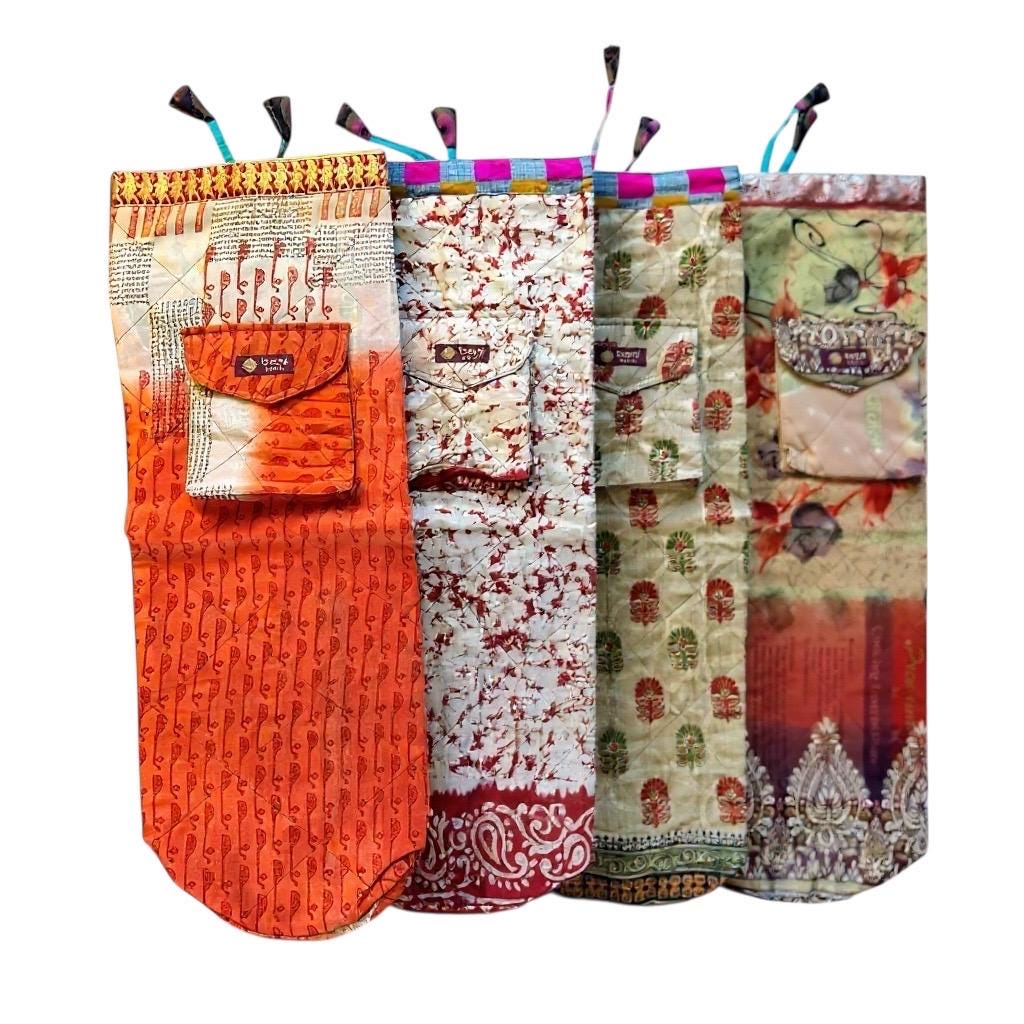 Yogatasche Sari | recycelte Stoffe