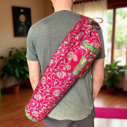 Yogatasche Sari | recycelte Stoffe